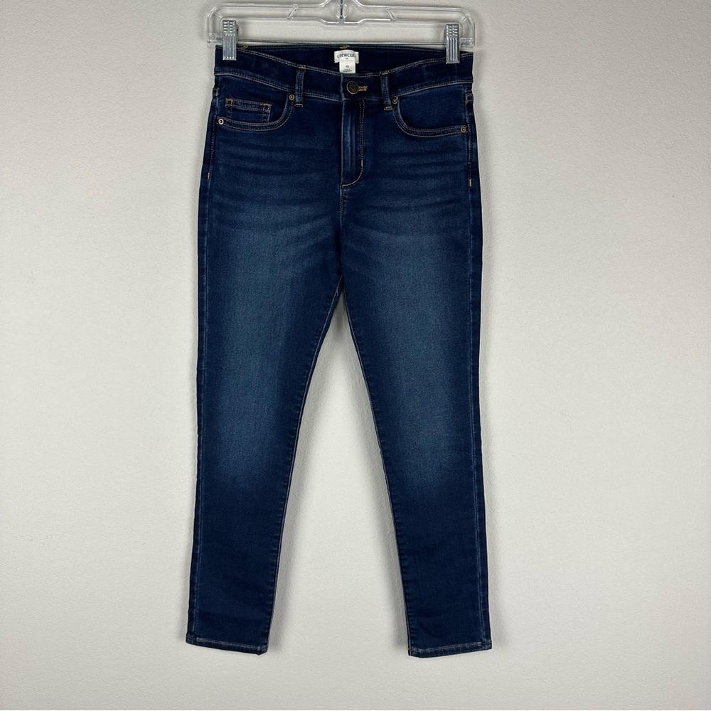 NEW Crewcuts Factory Girls Dark Wash Anywhere Adjustable Waistband Jeans Size 12